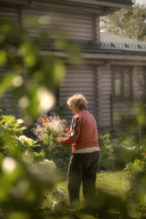 - Бабуль, можно я приеду к тебе с маленькой группой фотографов? 05