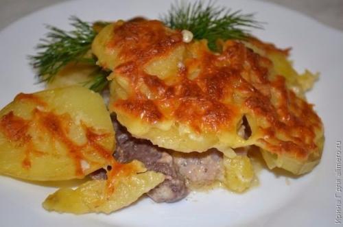 Картофель с мясом по-французски? 06