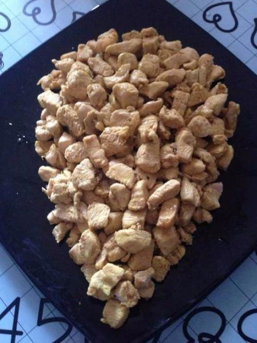 Салат Тиффани. Ингредиенты: 01