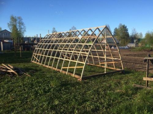 Собрал с нуля арочную теплицу 7. 3*3. 03