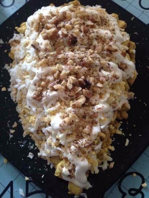 Салат Тиффани. Ингредиенты: 02