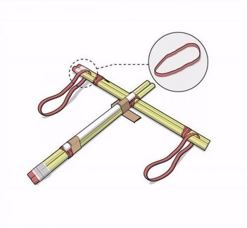 Офисный мини арбалет. 04