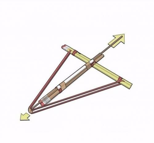 Офисный мини арбалет. 06