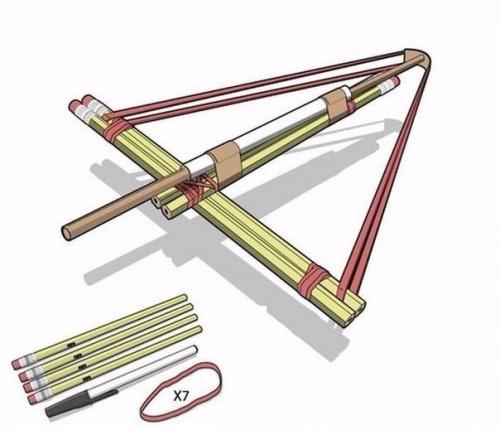Офисный мини арбалет. 07