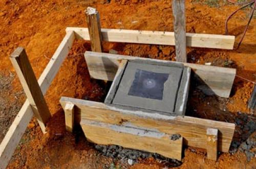 Опорно - столбчатый фундамент. 03