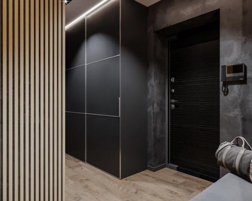 Стильный дизайн прихожей. 02